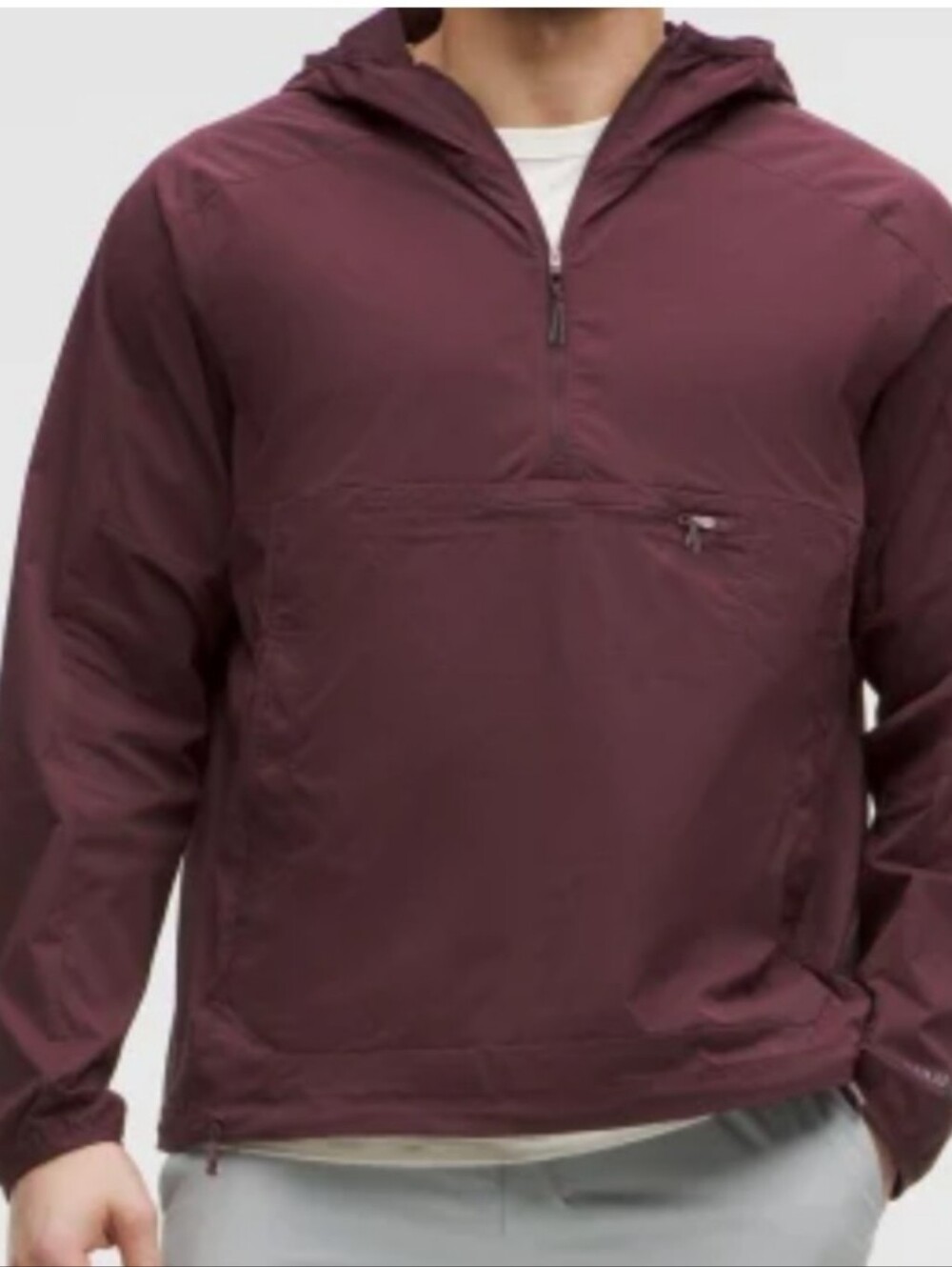 lululemon Multi-Pocket Running Anorak Size Small goodnight Plum